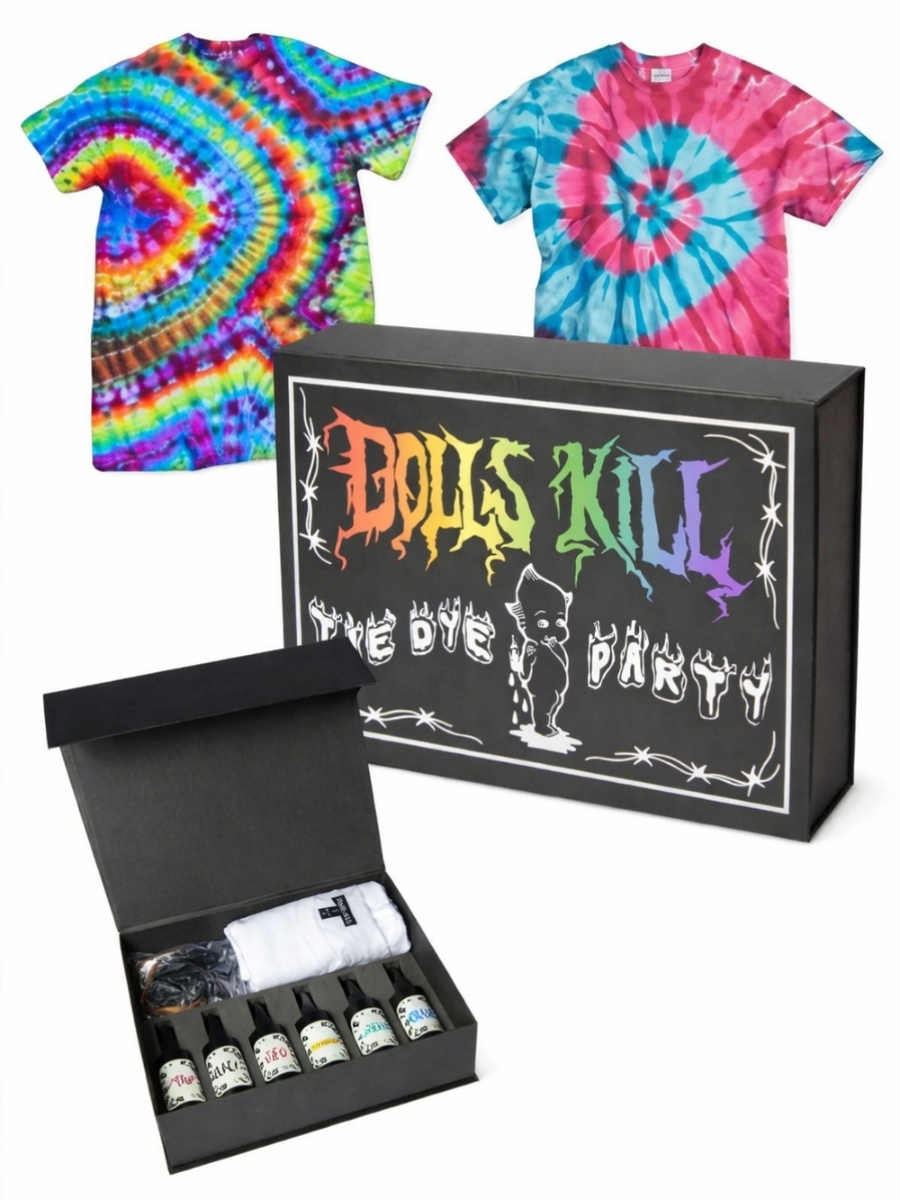 Dolls Kill Tie Dye Party Box